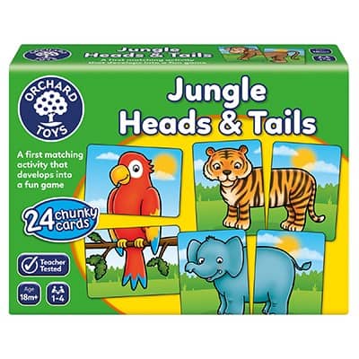 Orchard Toys - Jungle Heads & Tails Game