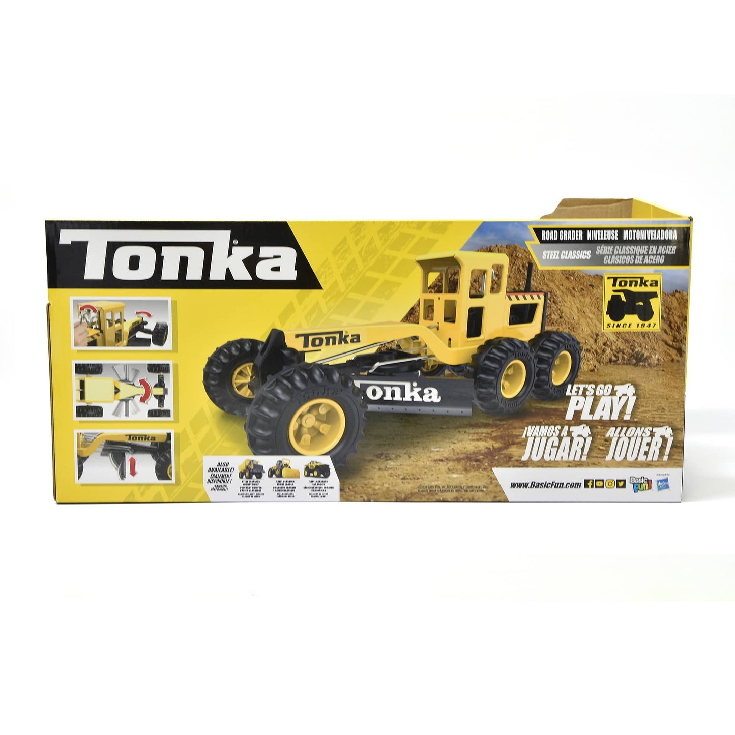 TONKA - Steel Classics Road Grader
