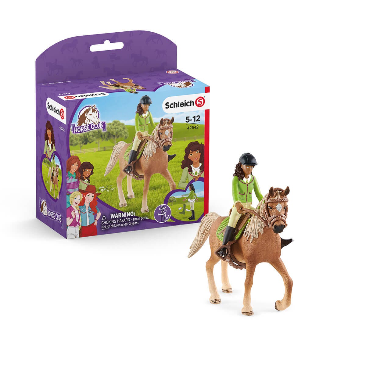 Schleich - Horse Club Sarah & Mystery Animal Playset