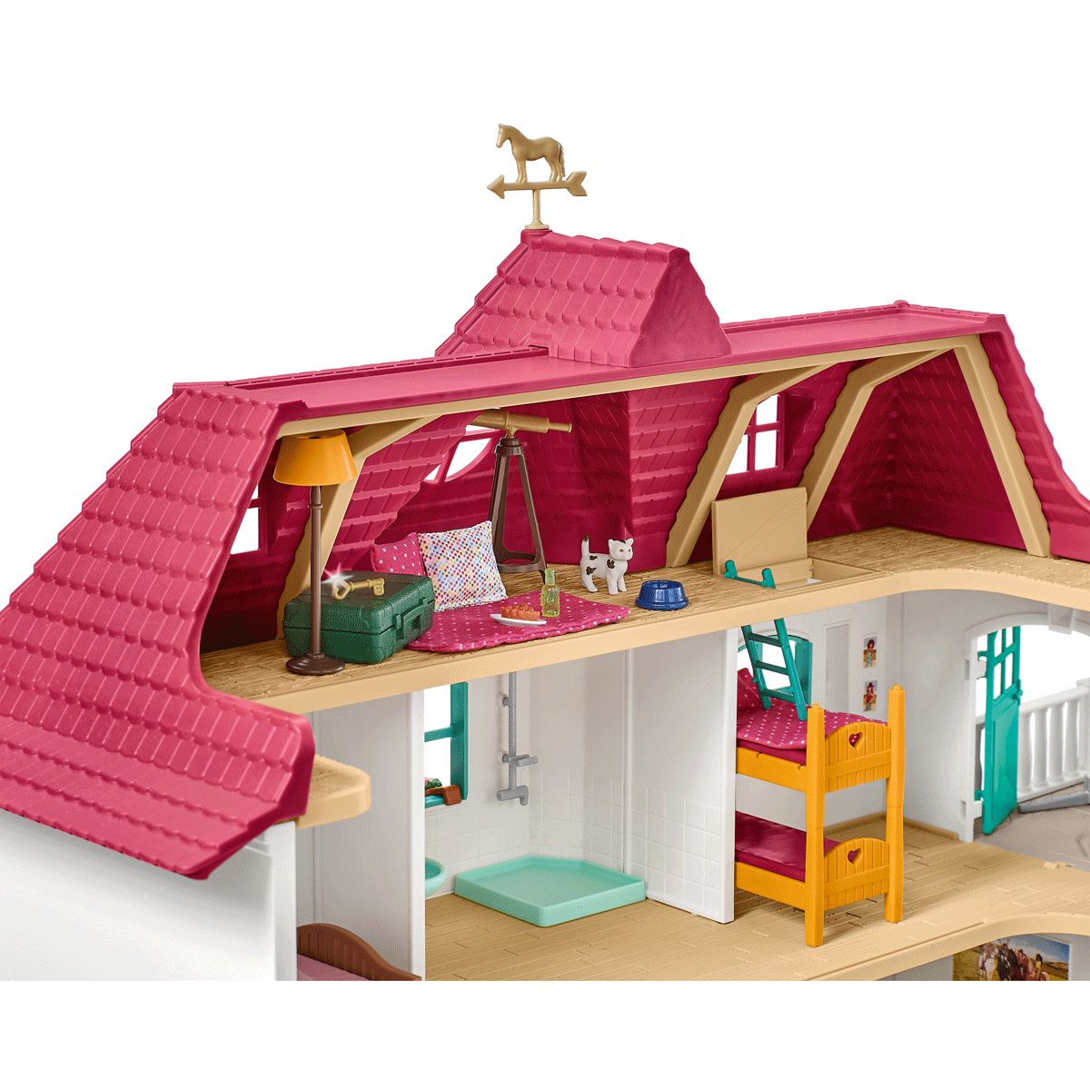 Schleich - Lakeside Country House And Stable Animal Playset