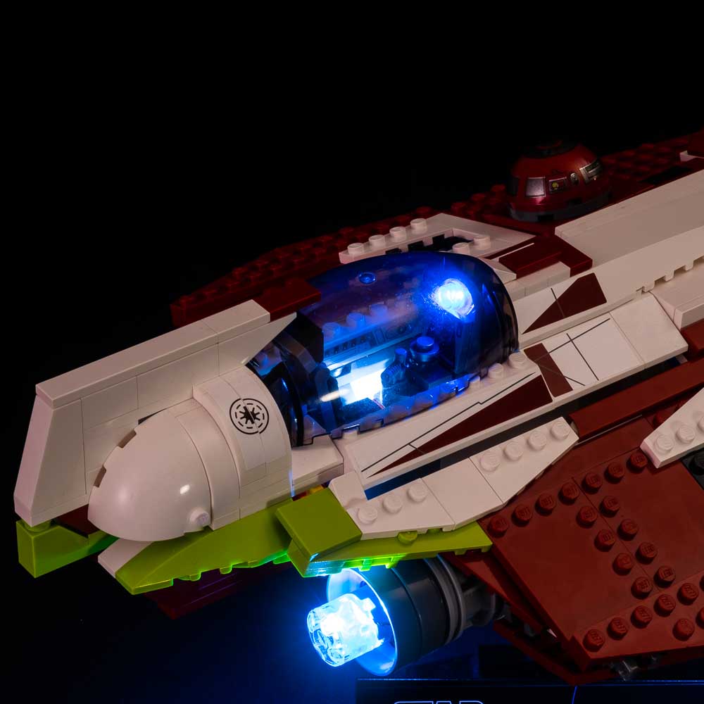 Light My Bricks - LIGHT KIT for LEGO UCS Obi-Wan's Jedi Starfighter 10215