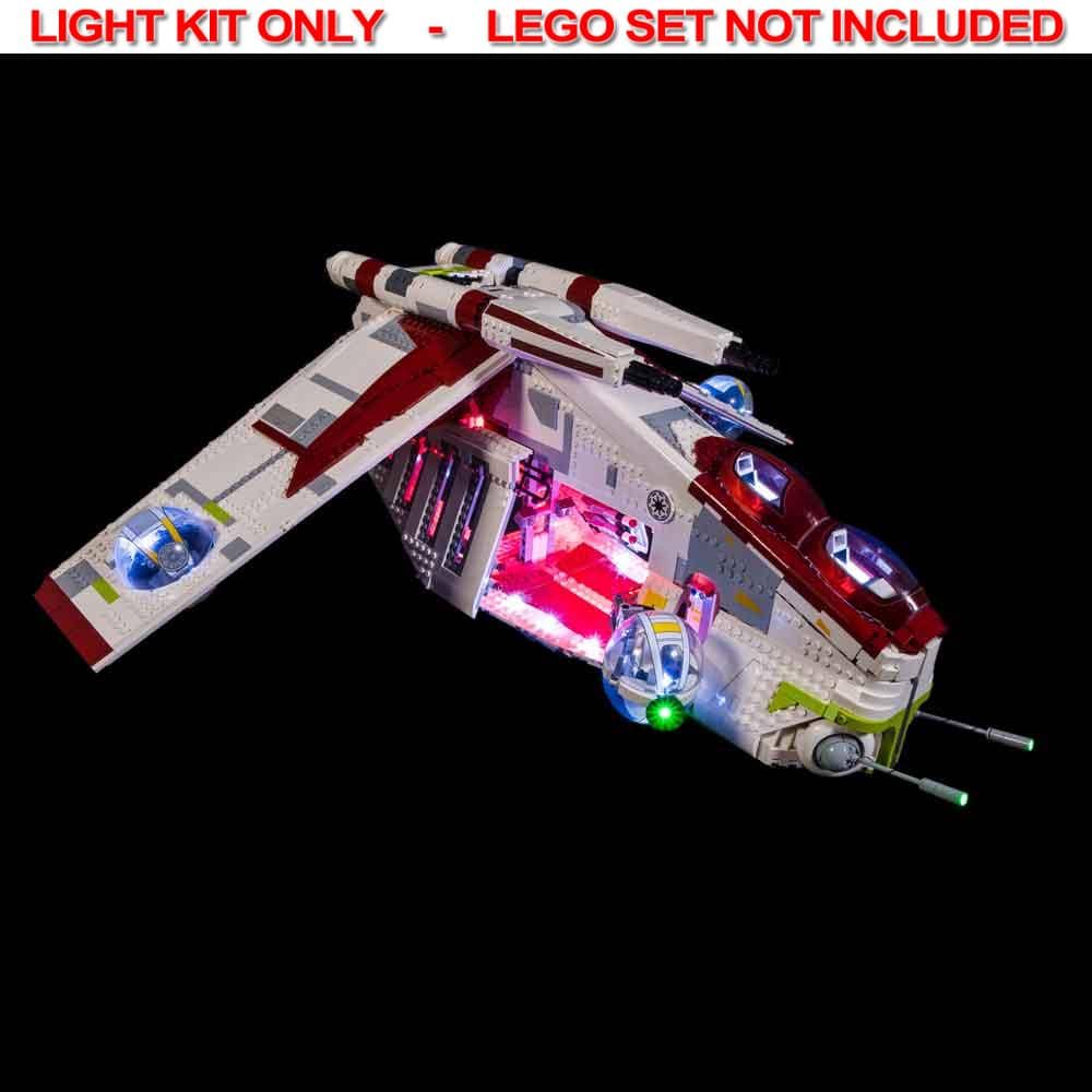 Light My Bricks - LIGHT KIT for LEGO Star Wars UCS Republic Gunship 75309