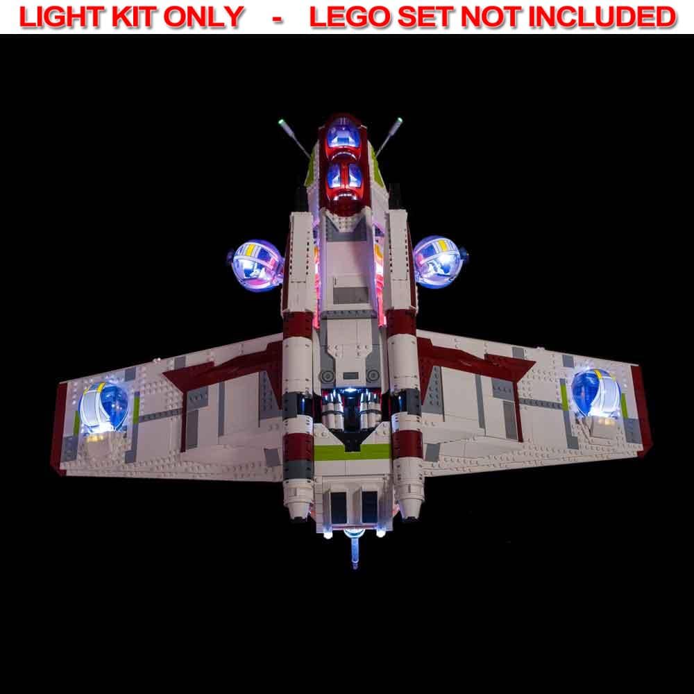 Light My Bricks - LIGHT KIT for LEGO Star Wars UCS Republic Gunship 75309