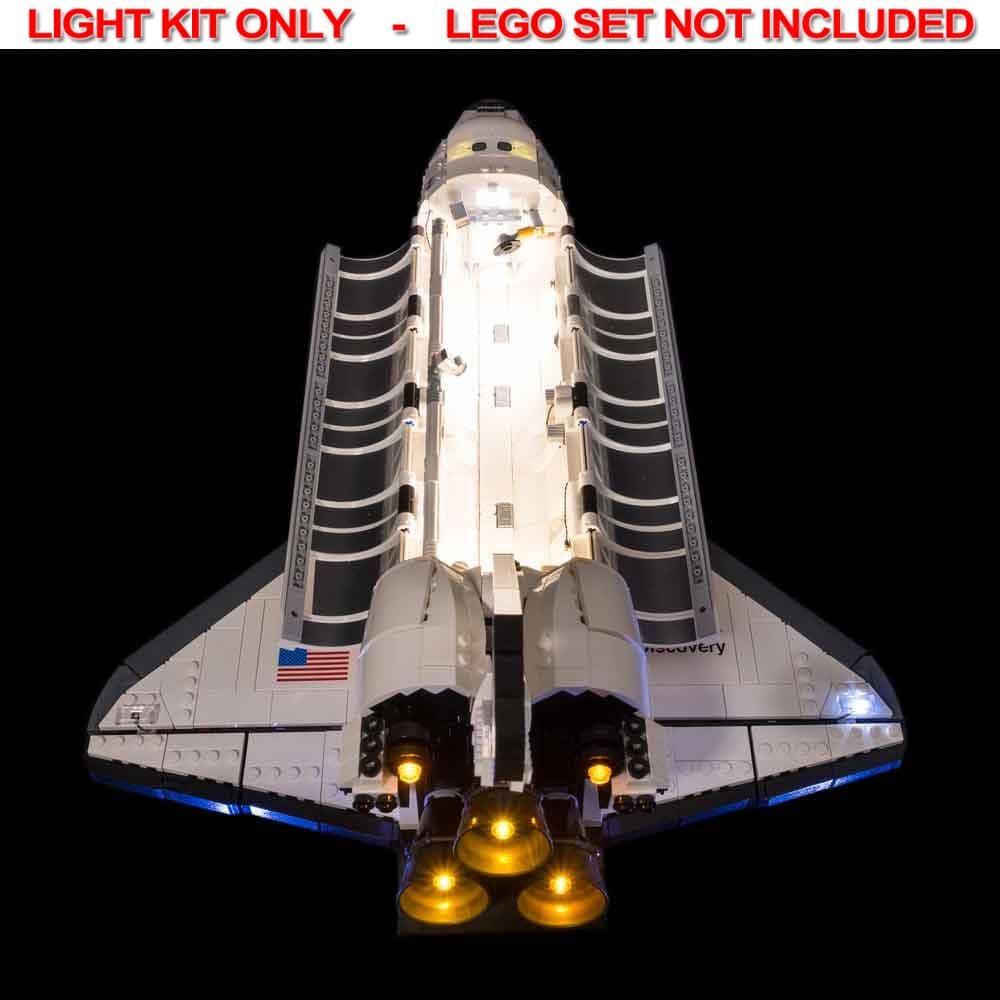 Light My Bricks - LIGHT KIT for LEGO NASA Space Shuttle Discovery 10283