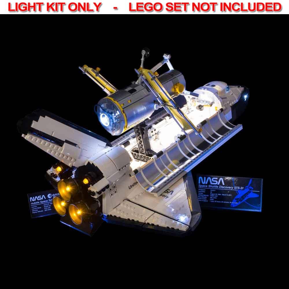Light My Bricks - LIGHT KIT for LEGO NASA Space Shuttle Discovery 10283