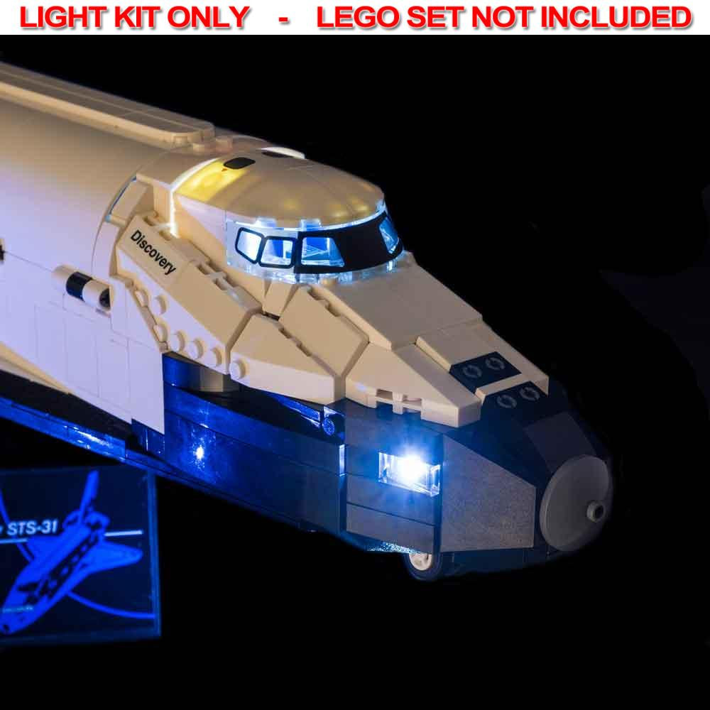 Light My Bricks - LIGHT KIT for LEGO NASA Space Shuttle Discovery 10283