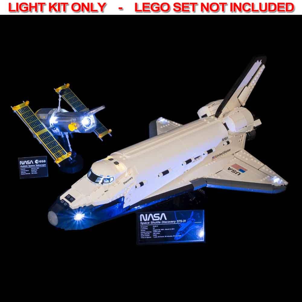 Light My Bricks - LIGHT KIT for LEGO NASA Space Shuttle Discovery 10283