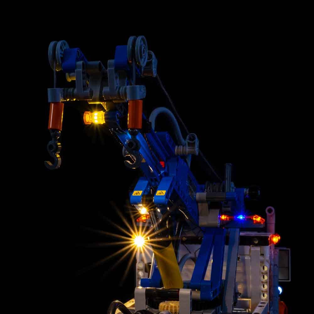 Light My Bricks - LIGHT KIT for LEGO Heavy Duty Tow Truck 42128
