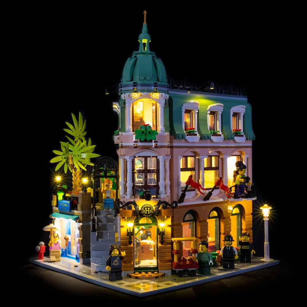 Light My Bricks - LIGHT KIT for LEGO Boutique Hotel 10297