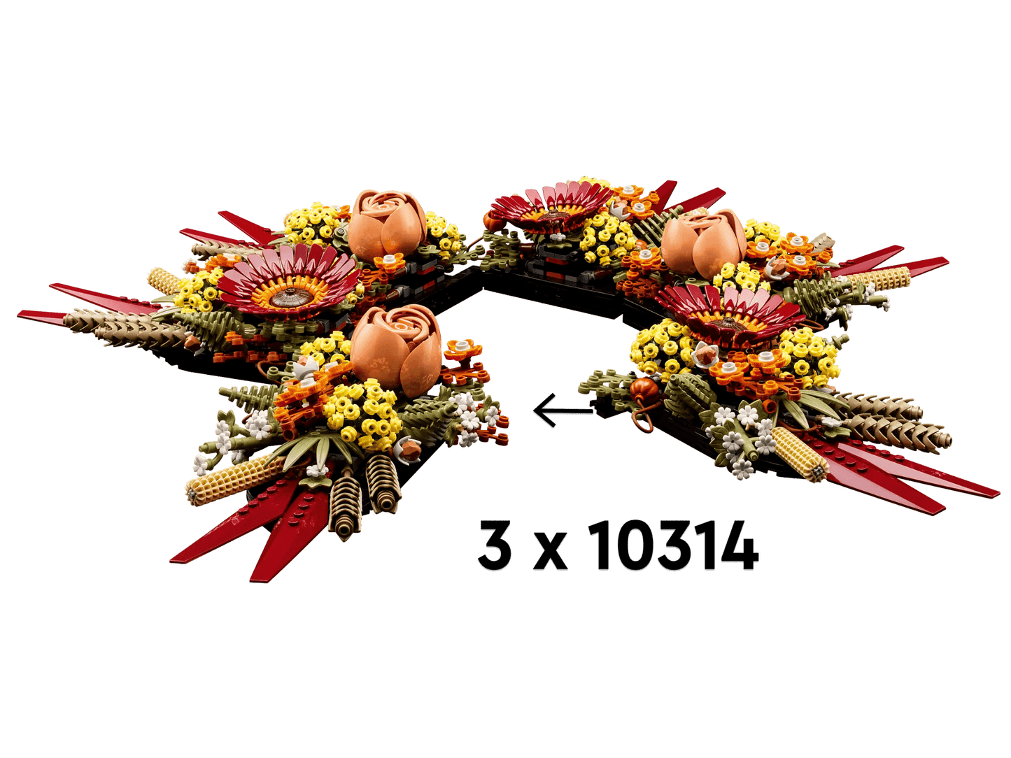 LEGO 10314 Dried Flower Centerpiece - Icons Botanical Collection