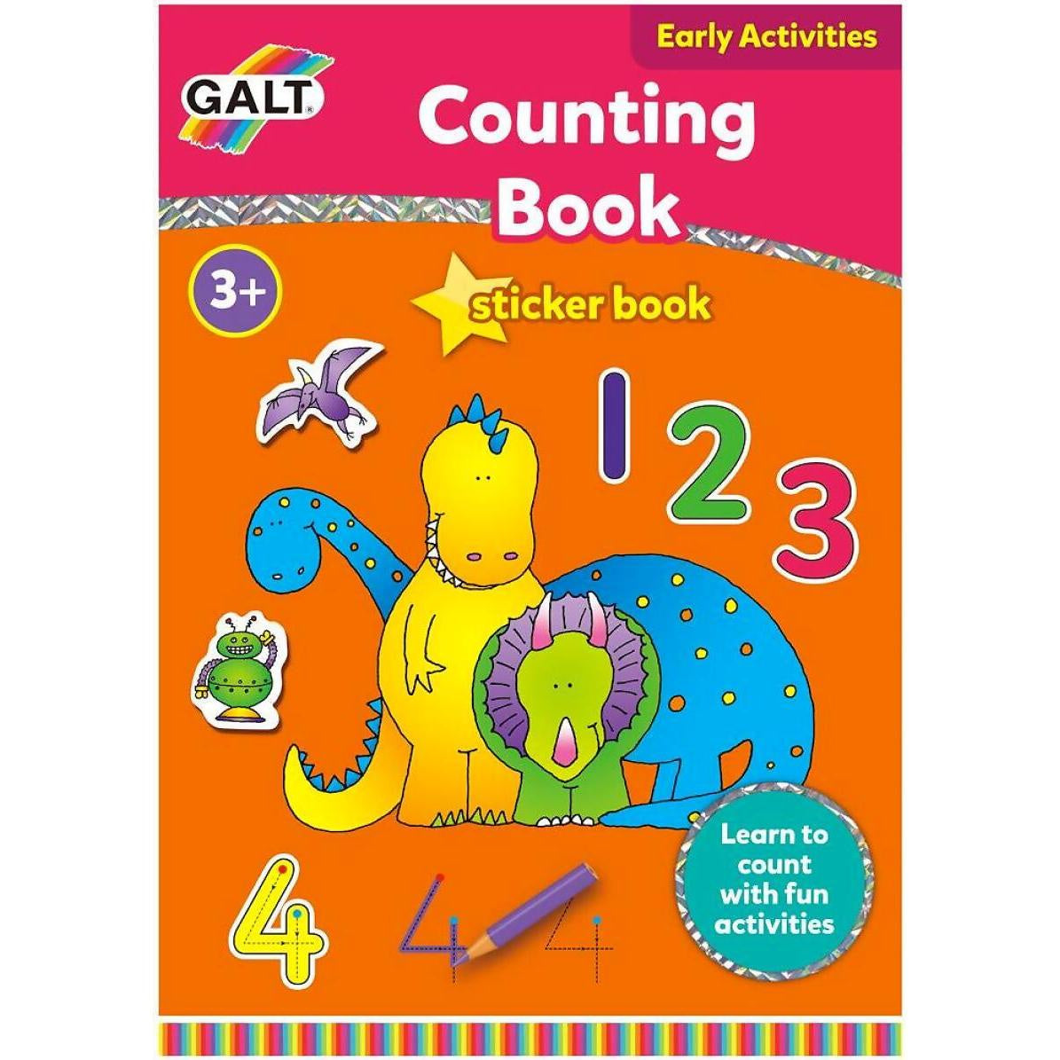 GALT - Counting Sticker Book - Educational Activity Book