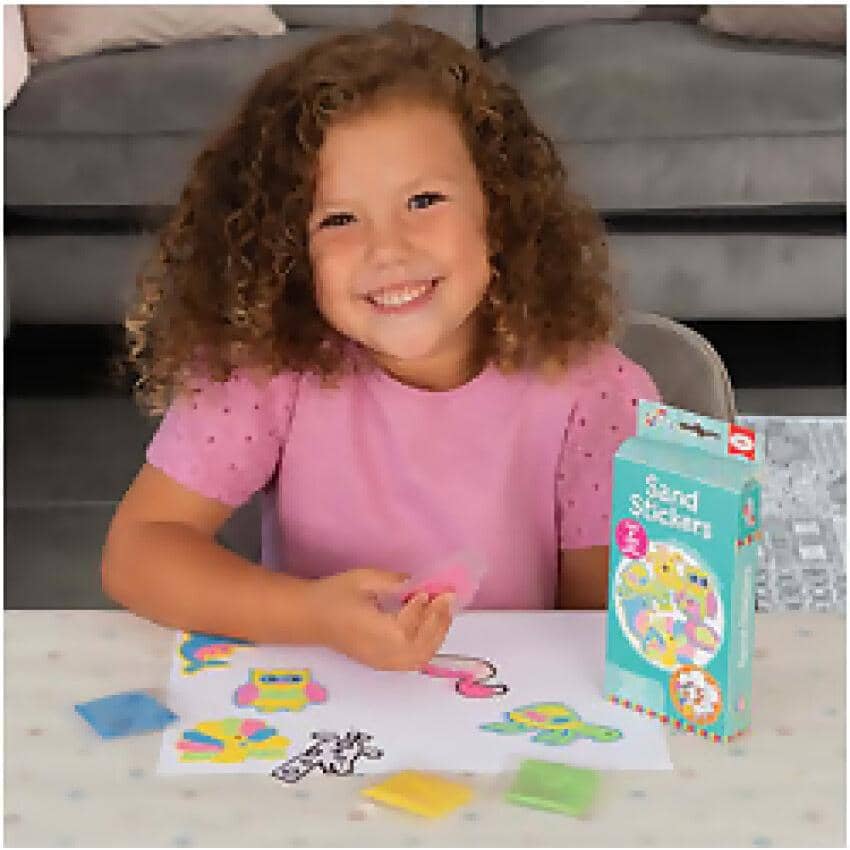 GALT - Mini Makes Sand Stickers - Creative Craft Kit