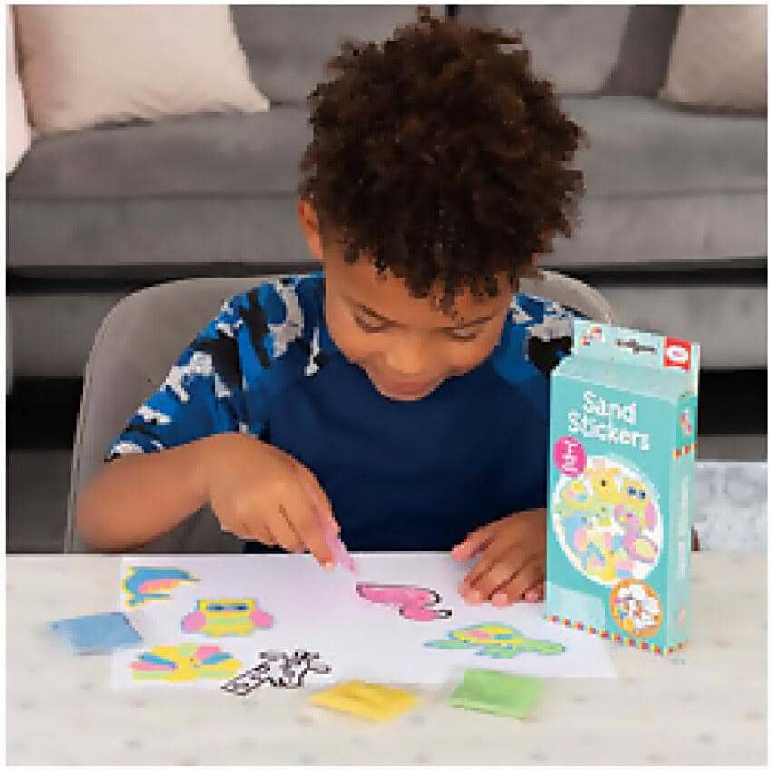 GALT - Mini Makes Sand Stickers - Creative Craft Kit
