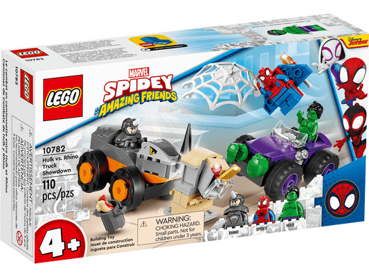 LEGO 10782 Hulk vs. Rhino Truck Showdown - Marvel Spidey 4+