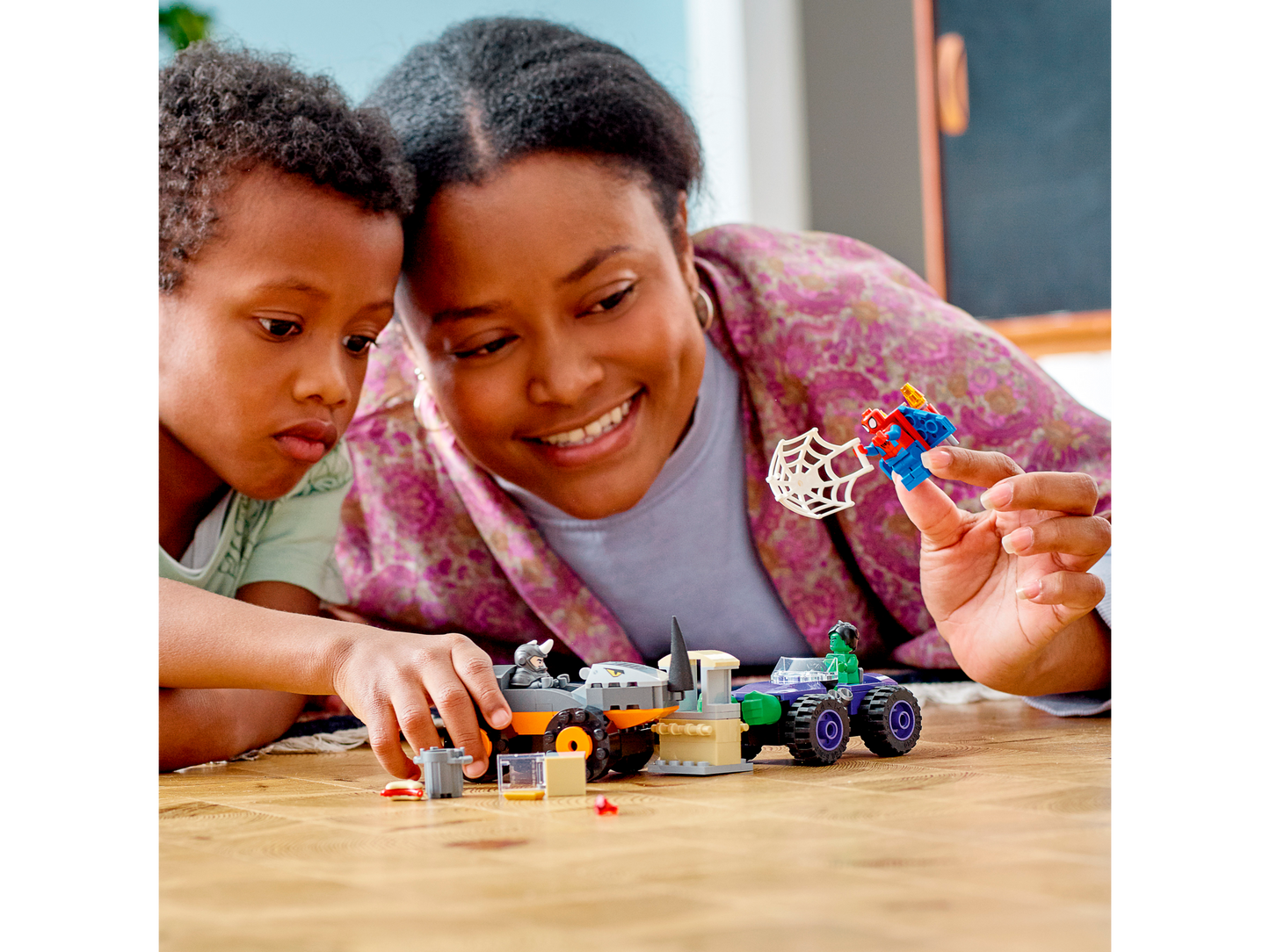 LEGO 10782 Hulk vs. Rhino Truck Showdown - Marvel Spidey 4+