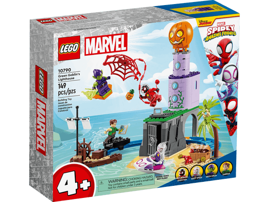 LEGO 10790 Team Spidey at Green Goblin's Lighthouse - Marvel Spidey Super Heroes 4+
