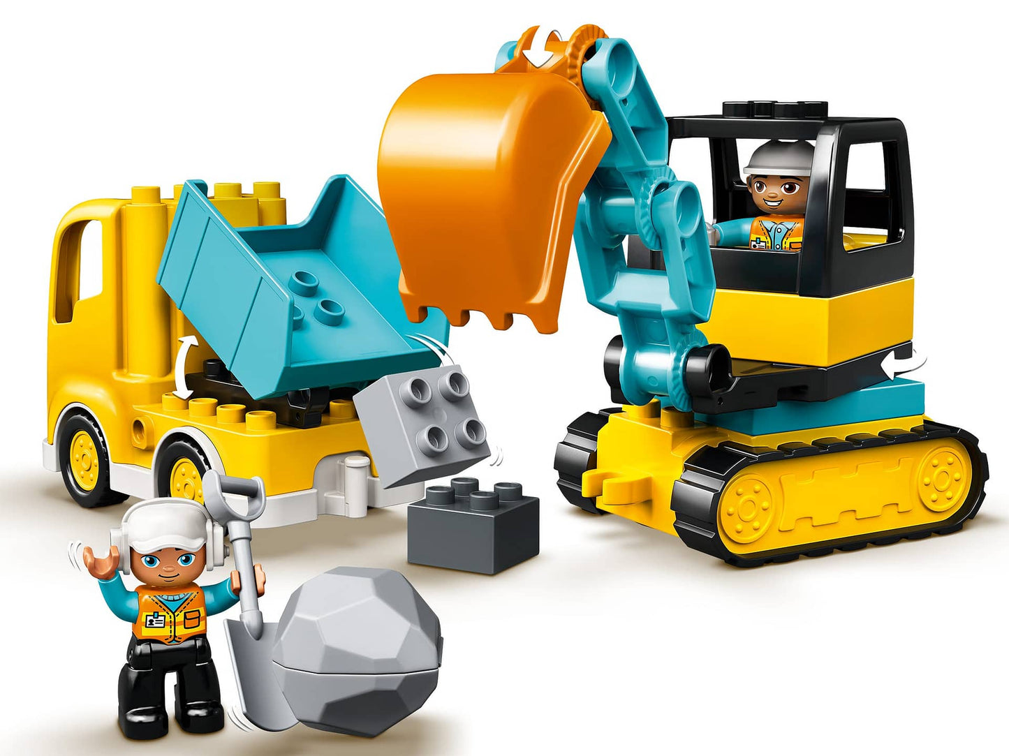 LEGO 10931 Truck & Tracked Excavator   - DUPLO
