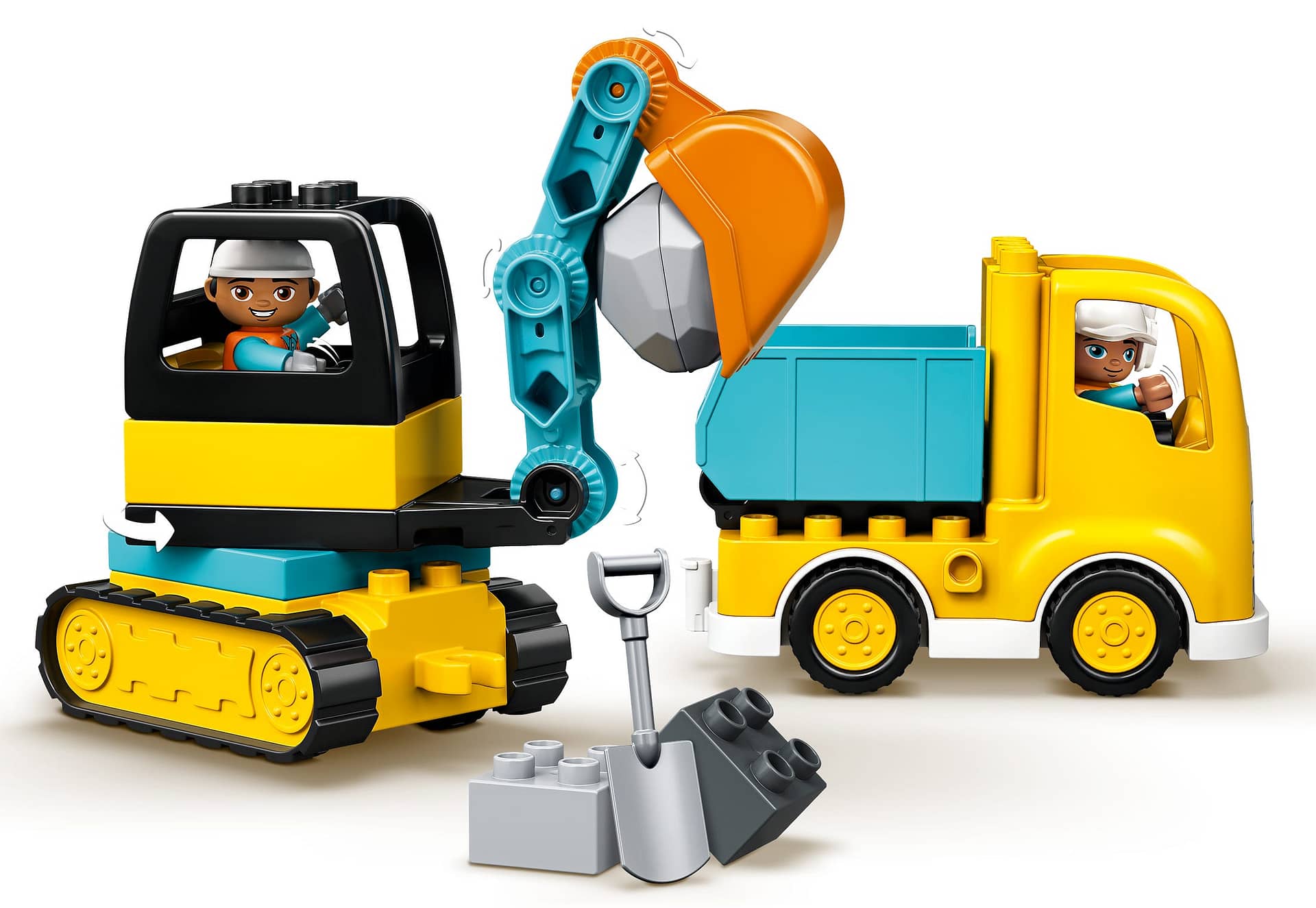 LEGO 10931 Truck & Tracked Excavator - DUPLO