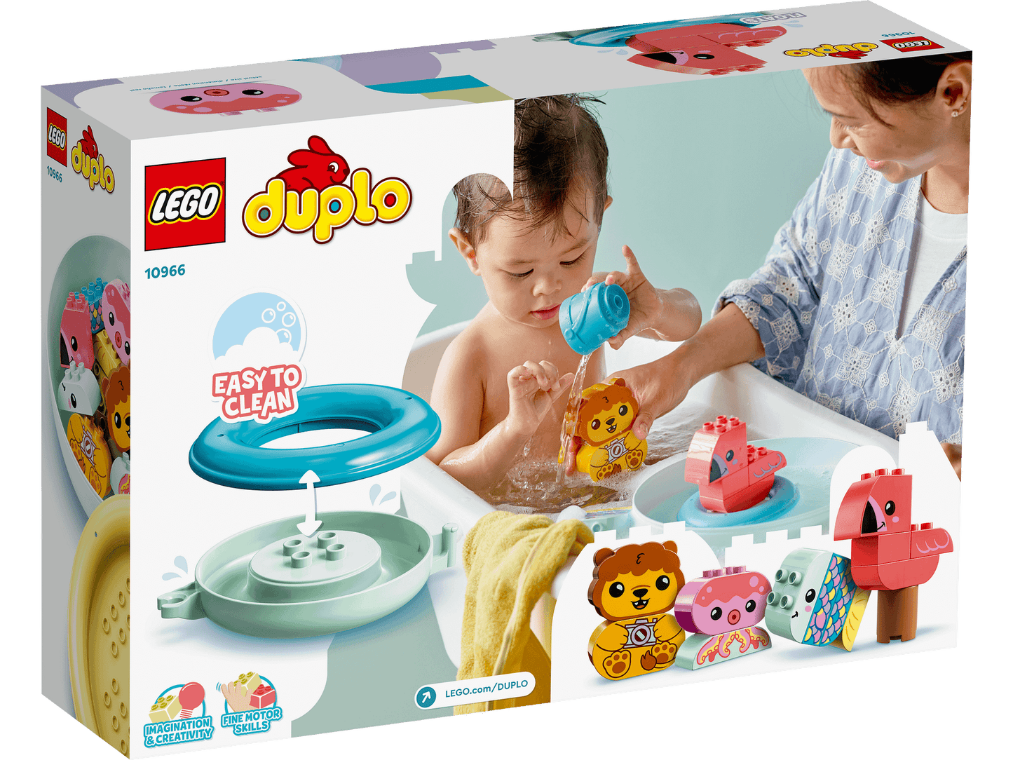 LEGO 10966 Bath Time Fun Floating Animal Island - DUPLO