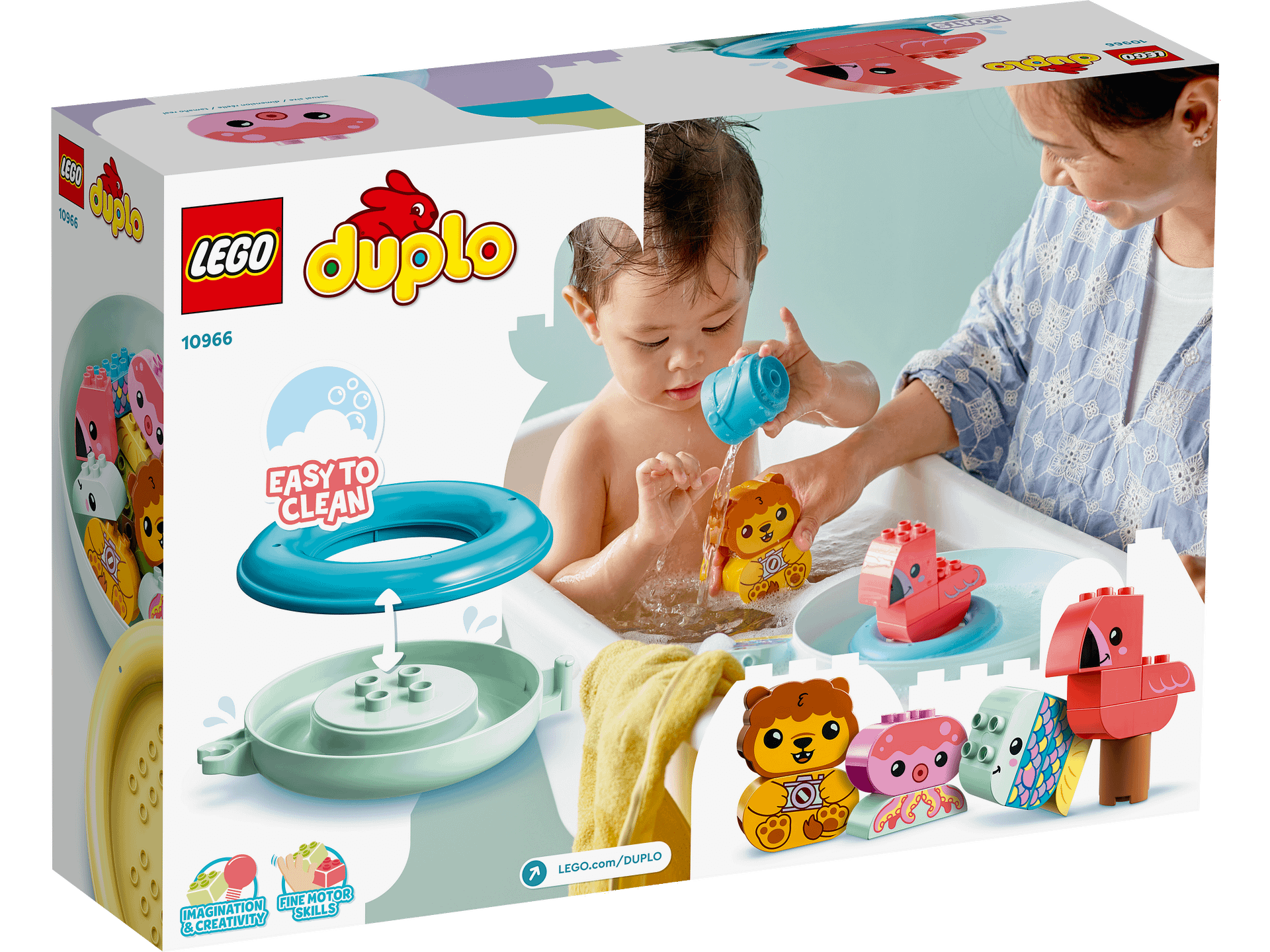 LEGO 10966 Bath Time Fun Floating Animal Island - DUPLO