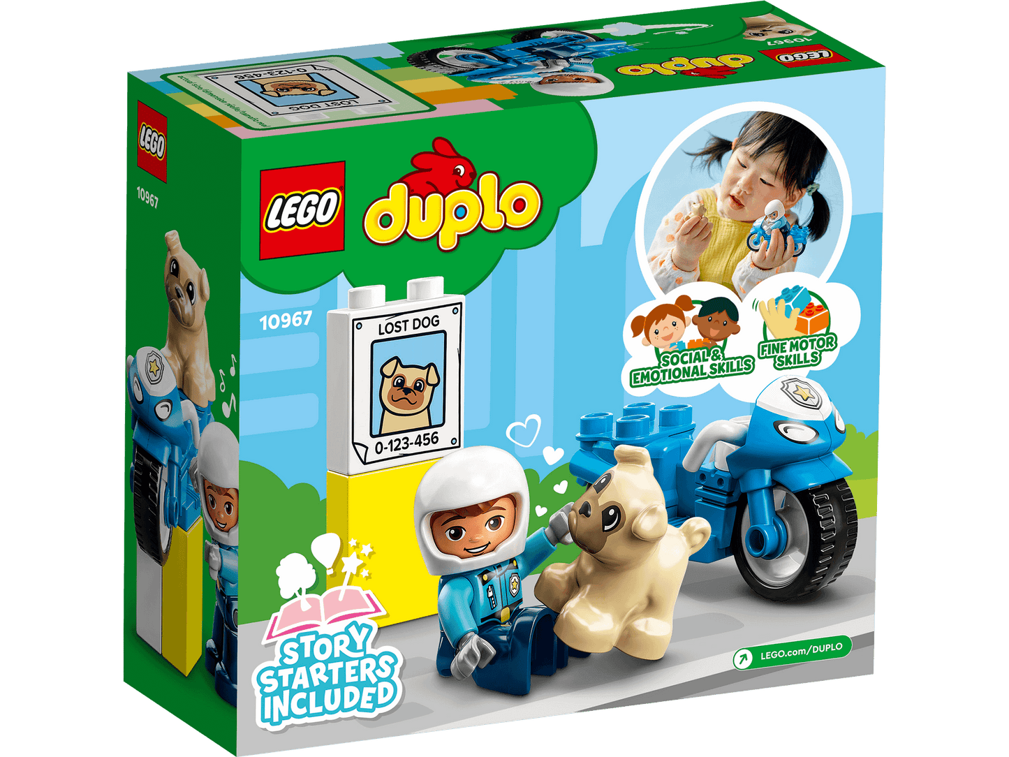 LEGO 10967 Police Motorcycle - DUPLO