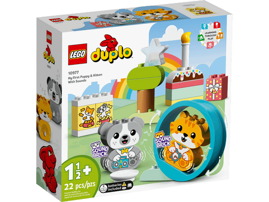 LEGO 10977 My First Puppy & Kitten With Sounds - Duplo My First