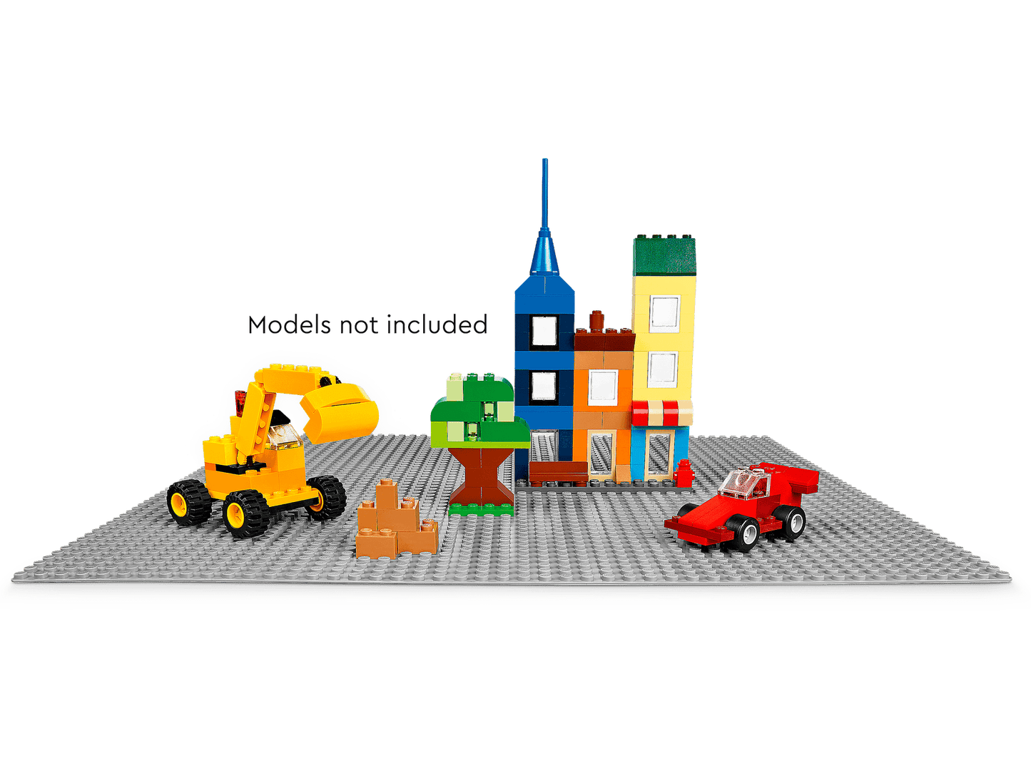 LEGO 11024 Gray Baseplate - Classic 4+