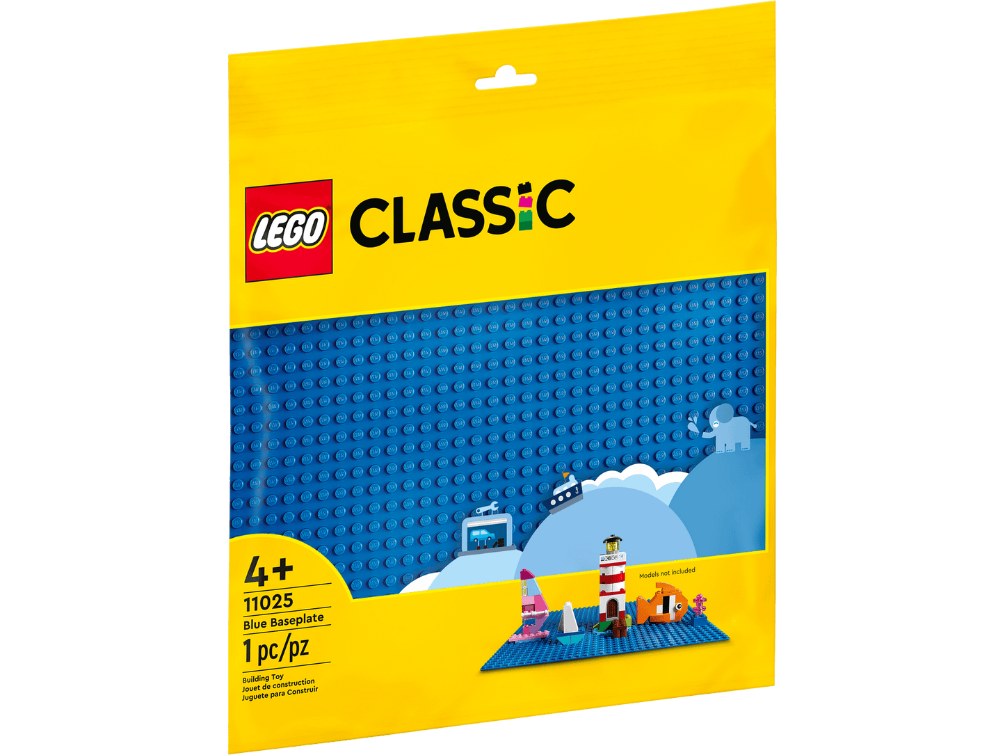 LEGO 11025 Blue Baseplate - Classic 4+