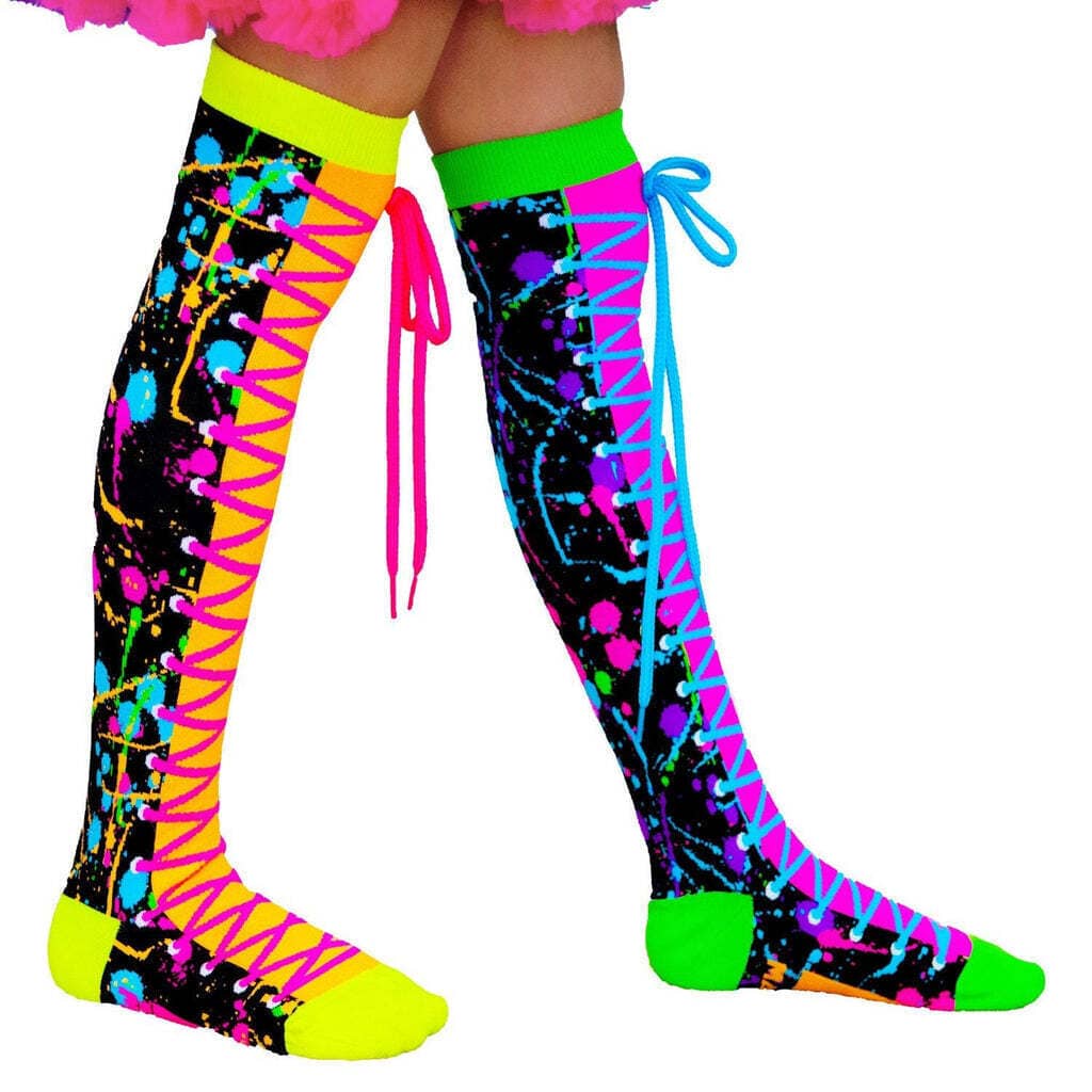 Madmia - Colour Run Socks Kids & Adults Age 6y+