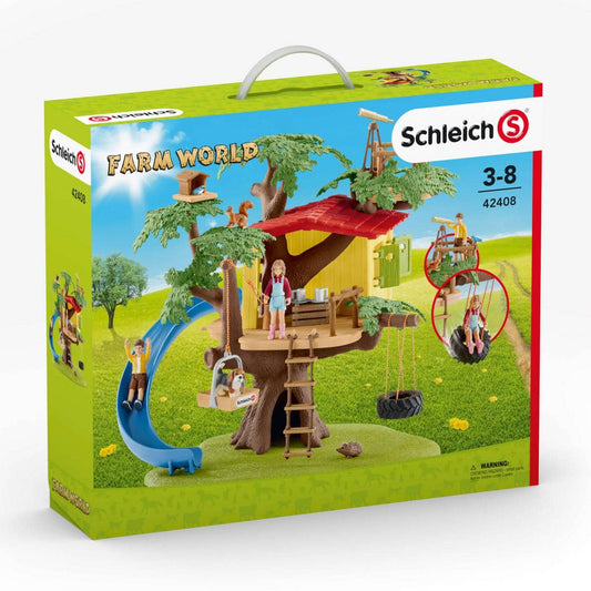 Schleich - Adventure Tree House Animal Playset