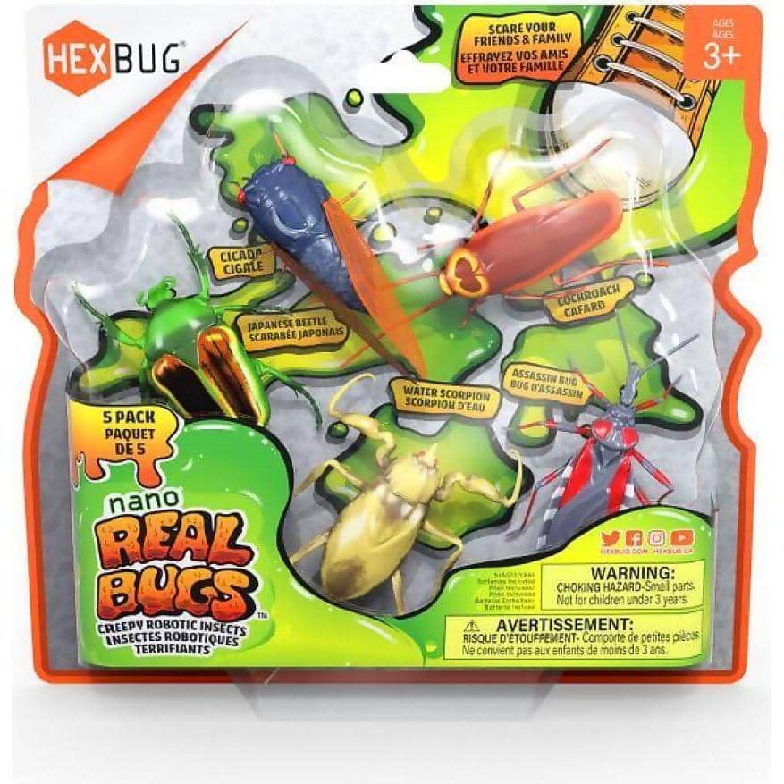 Hexbug - Nano Real Bugs 5 Pack