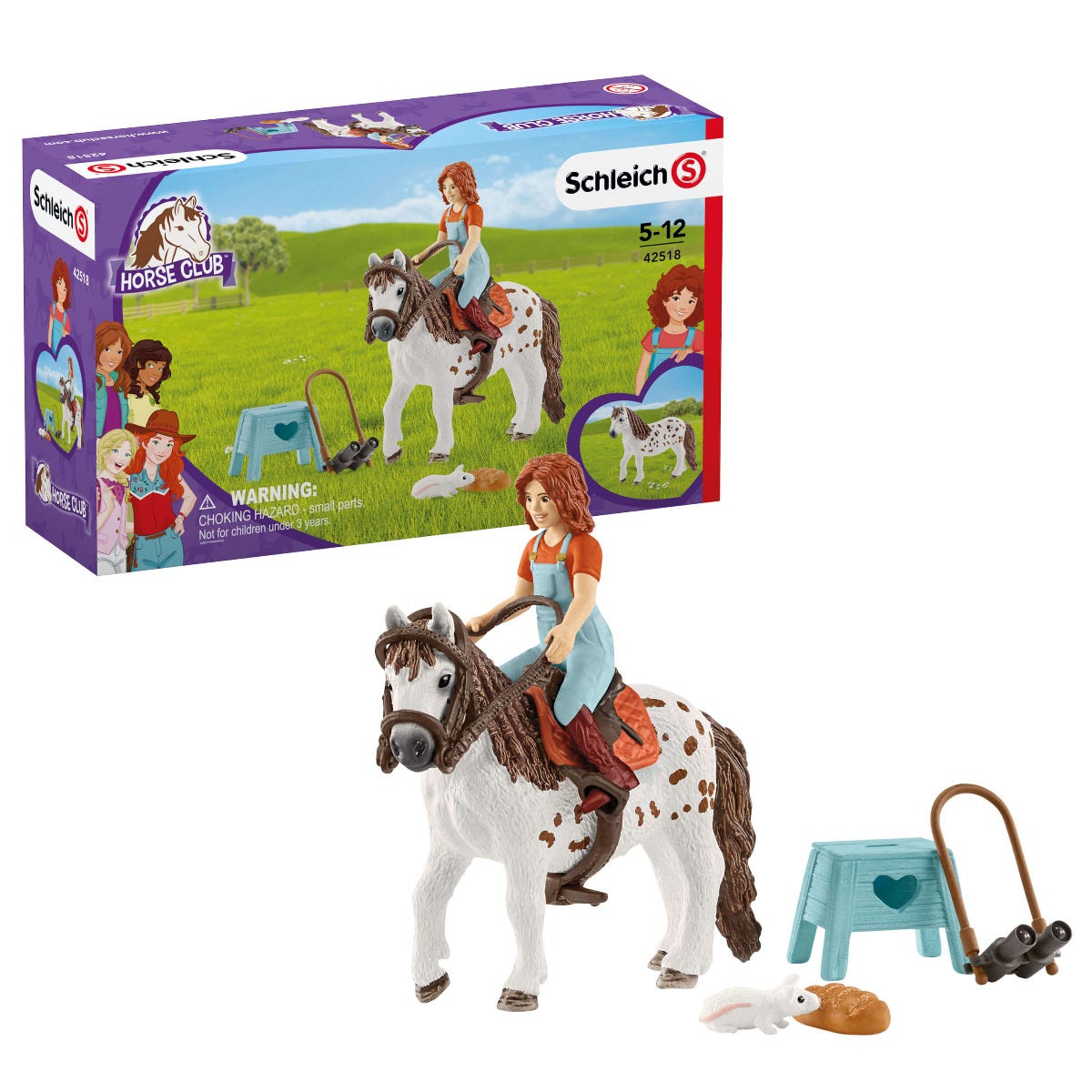 Schleich - Horse Club Mia & Spotty Animal Playset