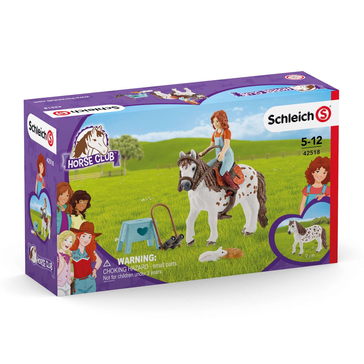 Schleich - Horse Club Mia & Spotty Animal Playset