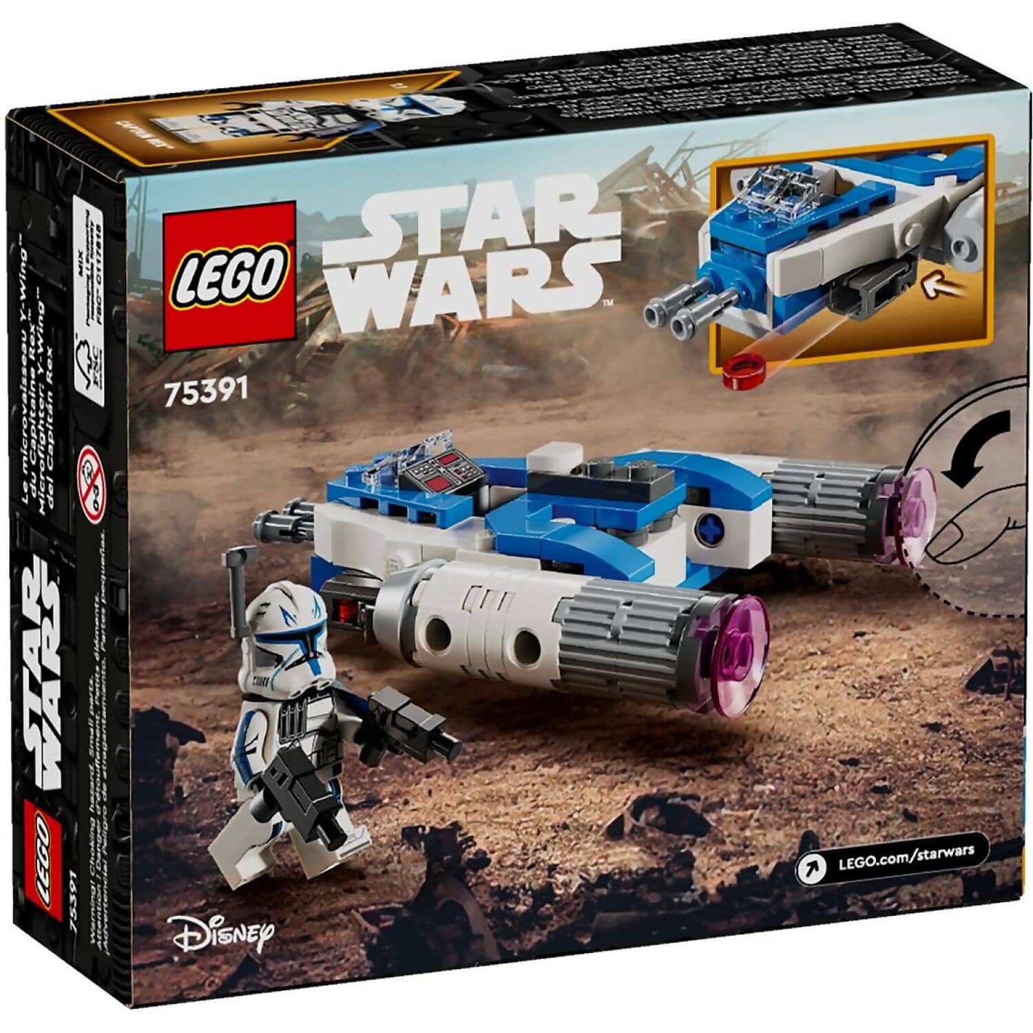 LEGO 75391 Captain Rex Y-Wing Microfighter - Star Wars