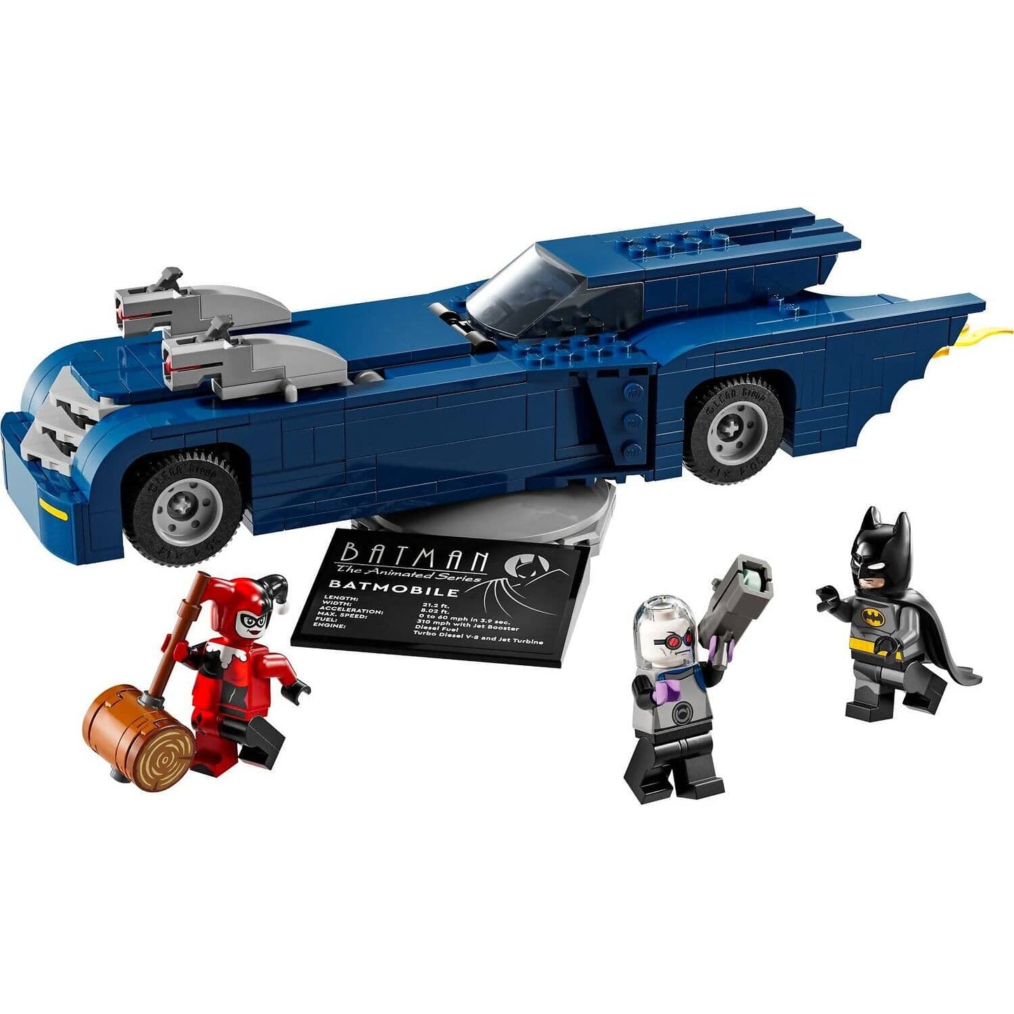 LEGO 76274 Batman with the Batmobile vs. Harley Quinn and Mr. Freeze - DC Super Heroes