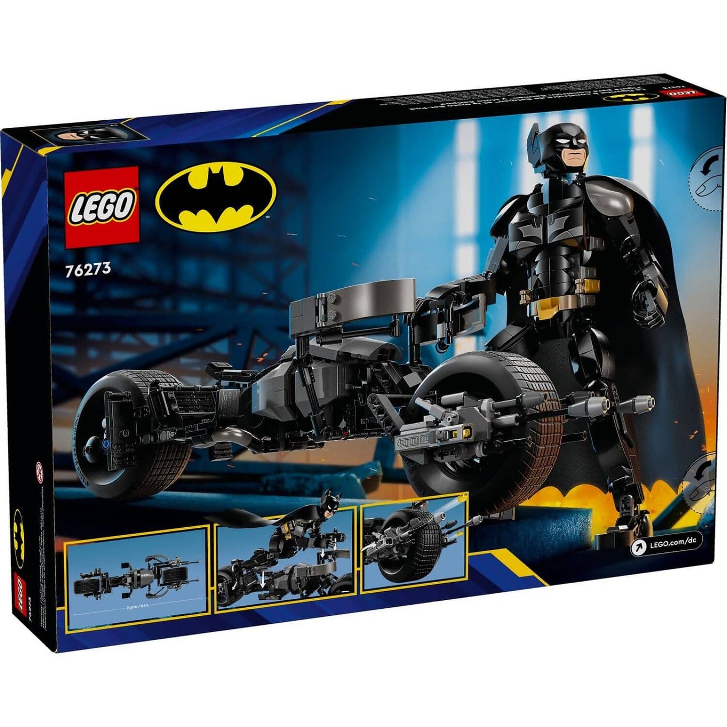 LEGO 76273 Batman Construction Figure and the Bat-Pod Bike - DC Super Heroes