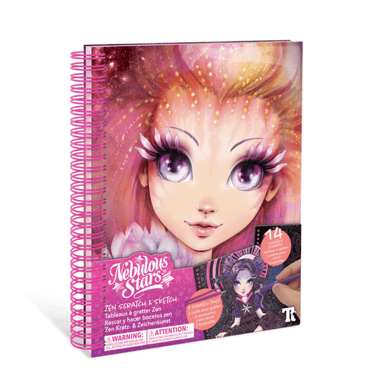Nebulous Stars - Zen Scratch & Sketch Creative Book