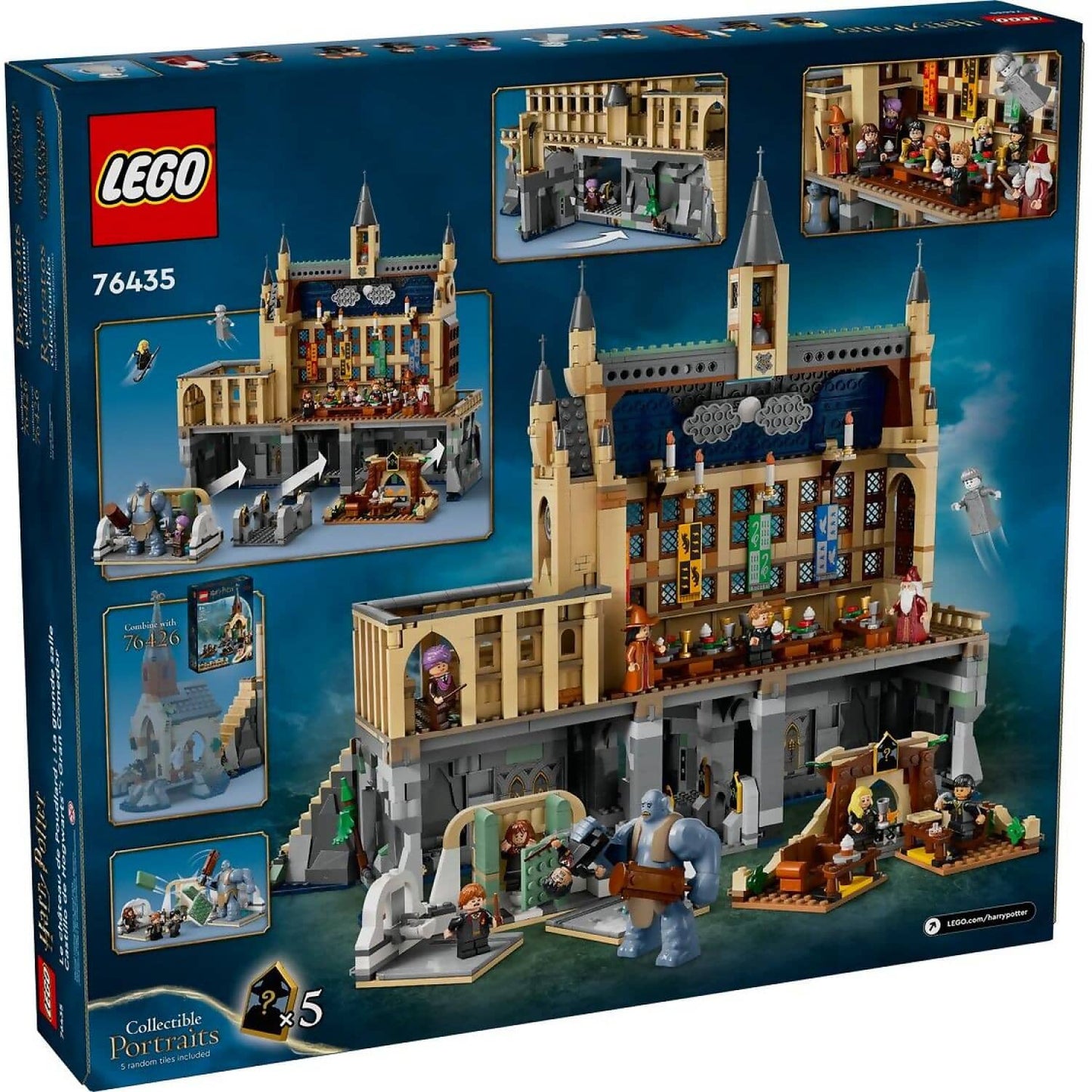 LEGO 76435 Hogwarts Castle: The Great Hall - Harry Potter