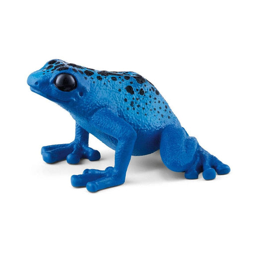 Schleich - Blue Poison Dart Frog Wildlife Figurine
