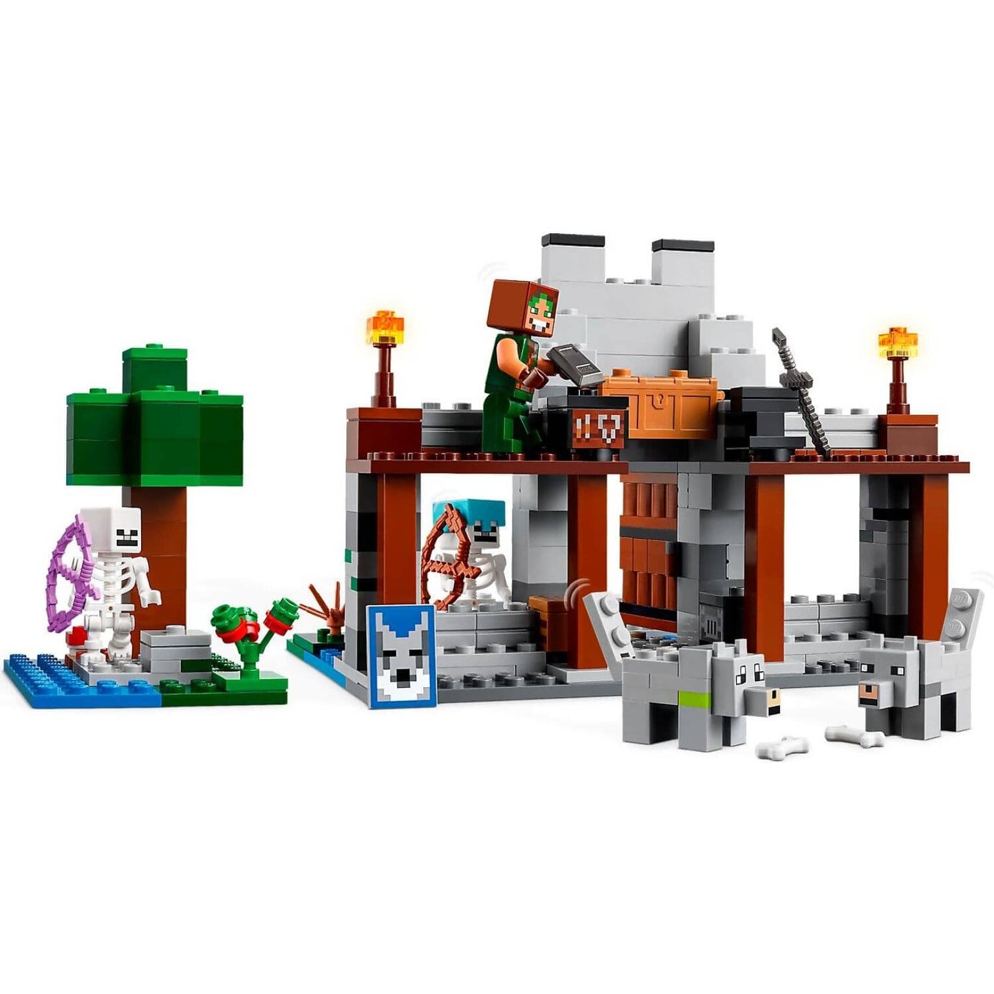 LEGO 21261 The Wolf Stronghold - Minecraft
