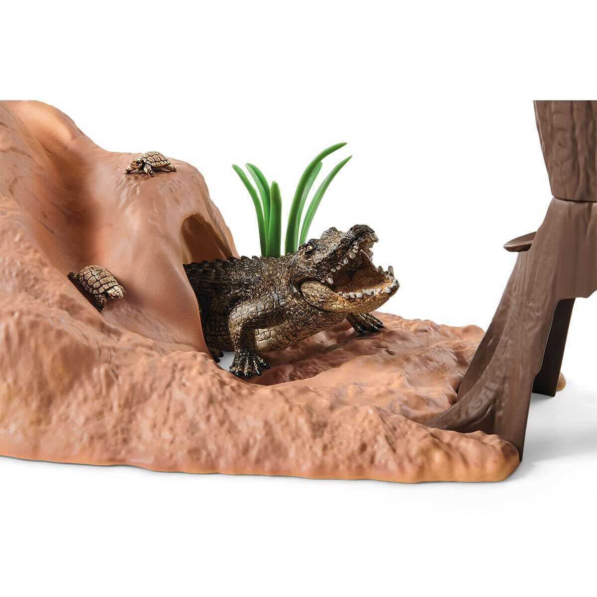Schleich - National Geographic Kids - Ranger Adventure Station - Wild Life Figurine