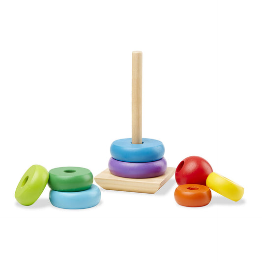 Melissa & Doug - Rainbow Stacker Classic Toy