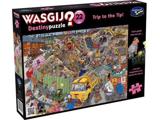 Wasgij - Destiny 22 Trip To The Tip Jigsaw Puzzle 1000 Pieces