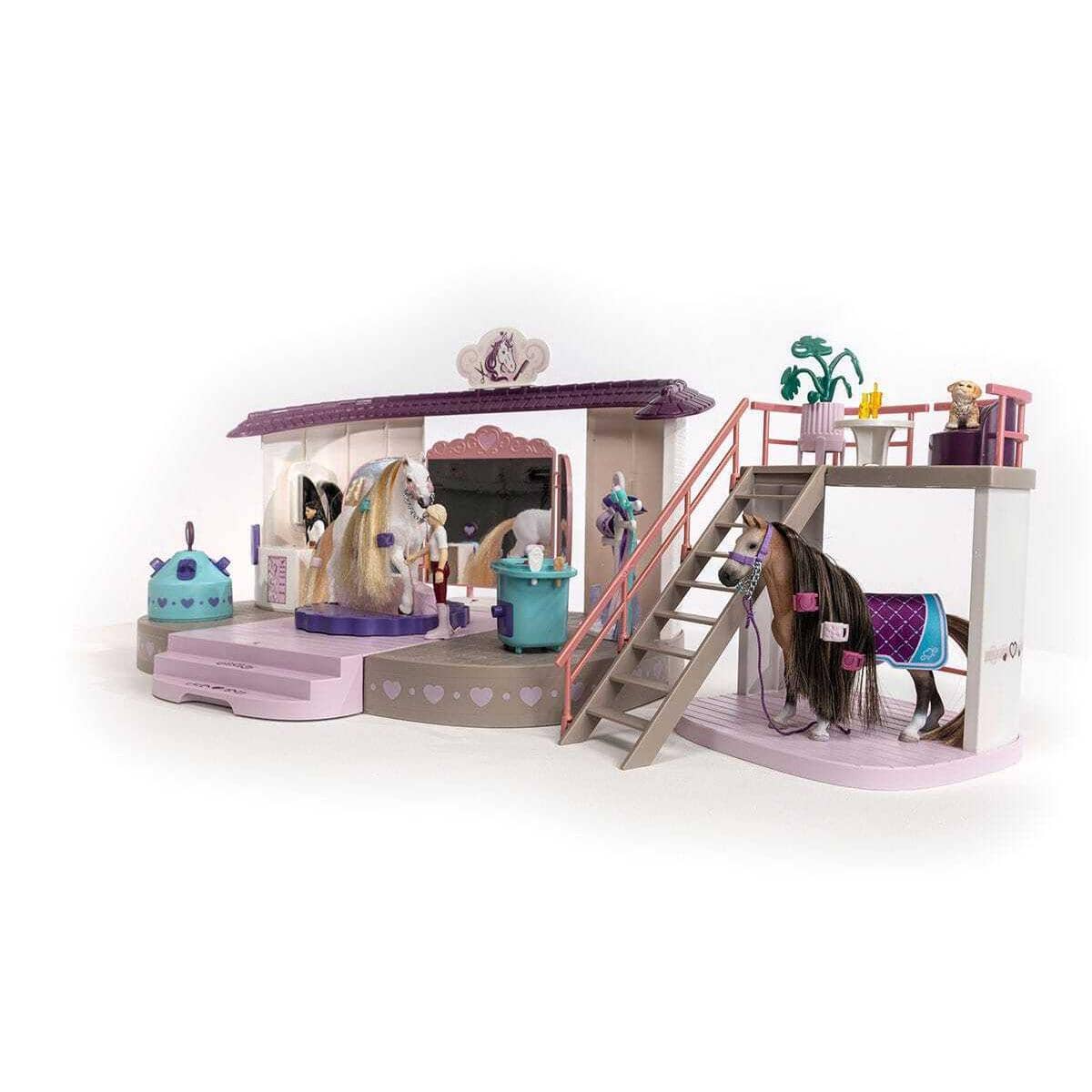 Schleich - Horse Beauty Salon - Horse Club Sofia´s Beauties Animal  Figurine Playset