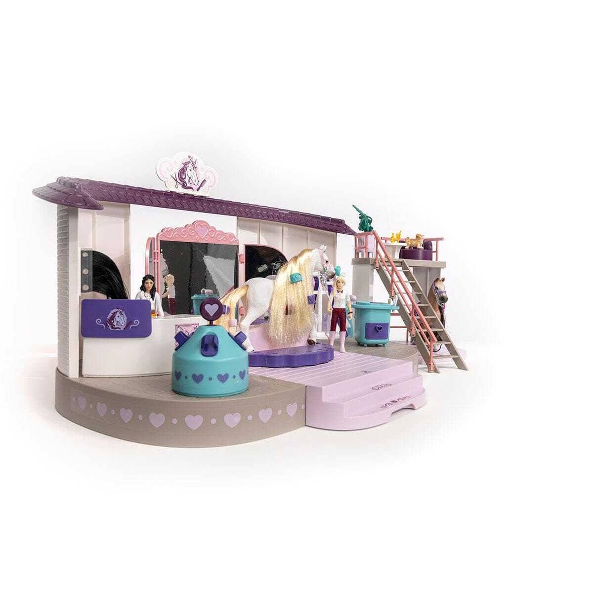 Schleich - Horse Beauty Salon - Horse Club Sofia´s Beauties Animal  Figurine Playset