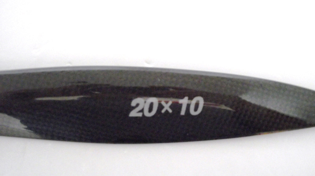 XOAR PROP 20X10 HOLLOW CARBON FIBRE 2 BLADE