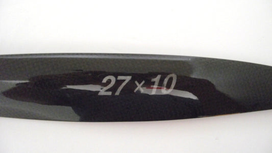XOAR PROP 27X10 HOLLOW CARBON FIBRE 2 BLADE