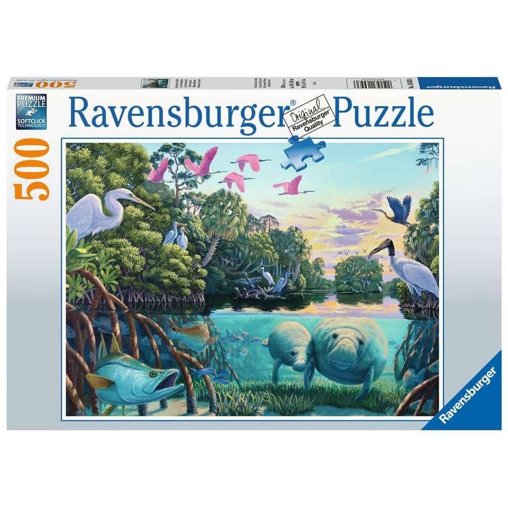 Ravensburger - Manate Moments Jigsaw Puzzle 500 Pieces
