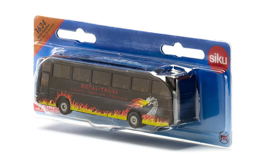 Siku - Man Coach Bus Rail Die-Cast Model