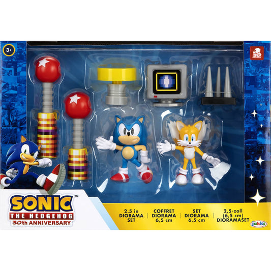 Sonic The Hedgehog - Sonic 2.5-inch Diorama Set